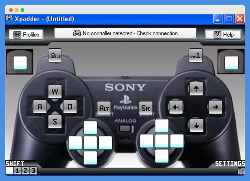 keyboard to controller emulator mac
